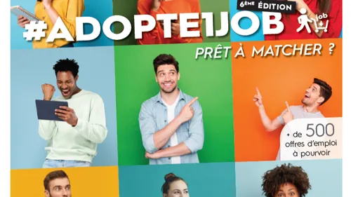 Le forum #ADOPTE1JOB revient avec 500 postes à pourvoir