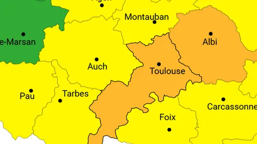 La Haute-Garonne en alerte orange au vent 