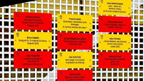 Gravez votre nom sur les façades de Bollaert à l’occasion des 90...