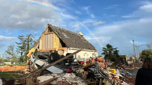 Tornade à Bihucourt : "L'État versera l’argent qu’il faudra”...