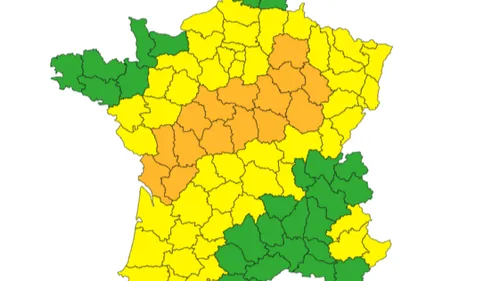 Vigilance orange aux orages
