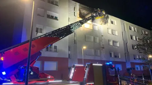 Explosion d'un appartement 