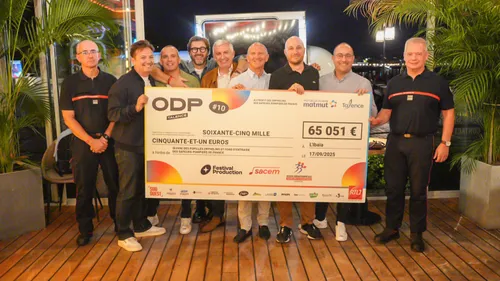 65 000 euros reversés à l’Œuvre des Pupilles des sapeurs-pompiers