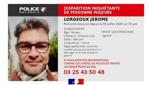 Disparition inquiétante dans l'Aube