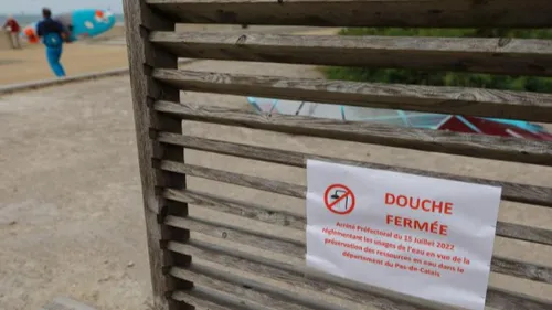 Wissant : les douches de plage fermées à cause de la sécheresse