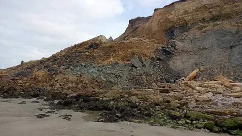 Wimereux : de nouveaux éboulements sur la pointe de la Rochette