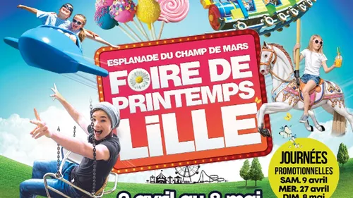 GAGNEZ VOS PASS "MANEGES GRATUITS", POUR LA FOIRE AU PRINTEMPS DE...