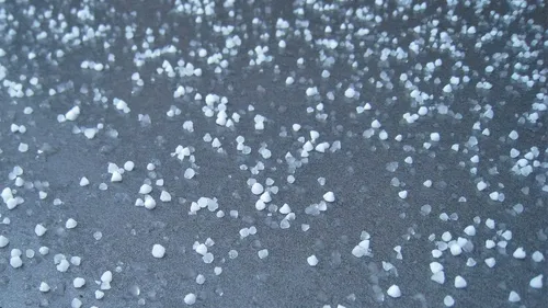 Des orages de grêle hier soir en Lot-et-Garonne