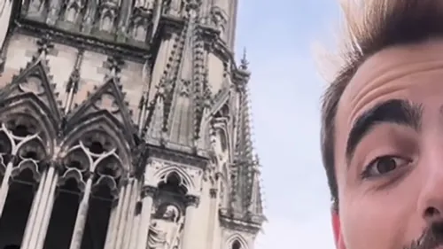 Henri, le « héros au sac à dos », en visite à Reims 