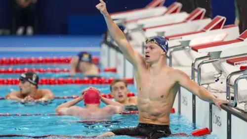 Léon Marchand de retour aux Championnats du monde de natation