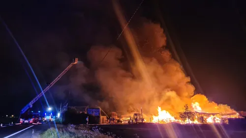 Oise : un incendie mobilise les sapeurs-pompiers depuis lundi soir...