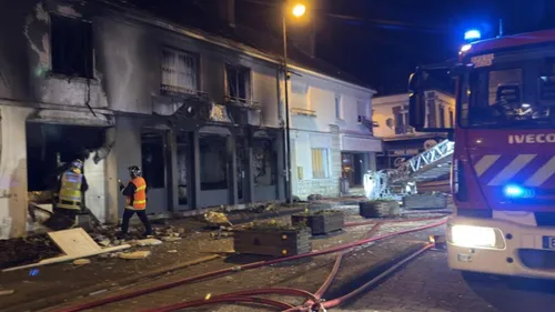 Un restaurant ravagé par un incendie
