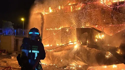 Incendie : un McDonald's en construction décimé à Montrabé