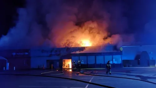 Incendie dans un Carrefour Market près de Laon : la piste...