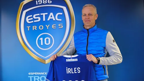 Bruno Irles, nouvel entraineur de l'Estac