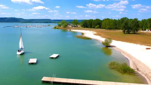 Carte Postale: le Lac de Madine