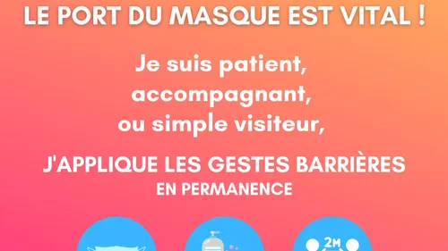 Le masque fait son retour à l'hôpital