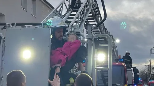 Un nourrisson sauvé des flammes 