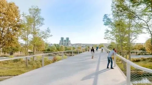 La ville de Reims condamnée à arrêter les travaux de sa passerelle