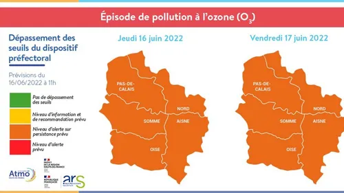 Canicule : le Nord-Pas-de-Calais touché par un épisode de pollution...