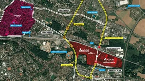 Beauvais : un tronçon de l'Avenue Blaise pascal fermé jusqu'en 2024