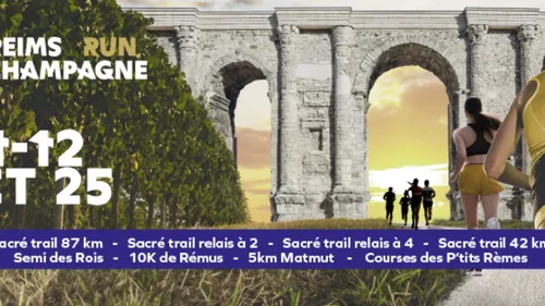 LE REIMS CHAMPAGNE RUN EST DE RETOUR LES 11 ET 12 OCTOBRE