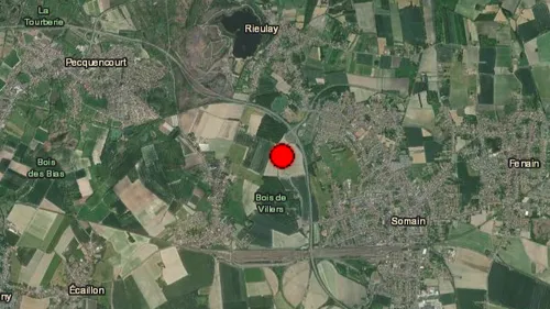 La terre a tremblé ce lundi dans le Nord