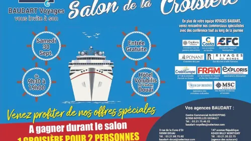 Le Salon de la Croisière à Douai avec Radio Contact !