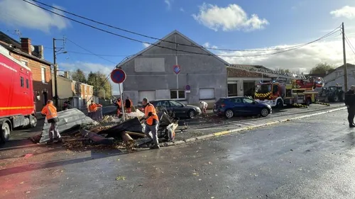 Des dégâts importants après le passage d'une tornade à Suippes dans...