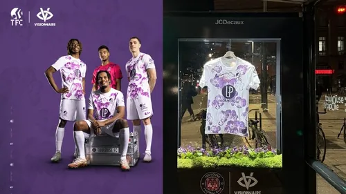 Le TFC dévoile son nouveau maillot, fleuri de Violettes