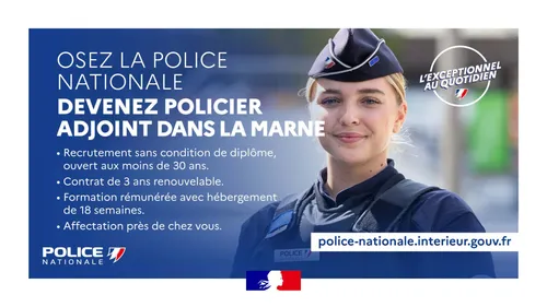 Une formation pour devenir  policier adjoint.