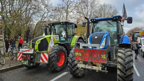 La mobilisation des agriculteurs s'intensifie près de Toulouse