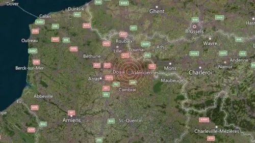 Un tremblement de terre ce lundi dans le Nord