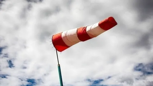 Risque de vents violents en région