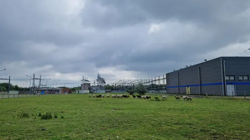 Grande-Synthe : le groupement de postes électriques de RTE...