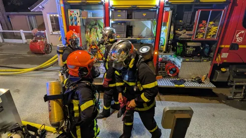 Un incendie à Rety, cette nuit, samedi à dimanche, fait deux blessés 