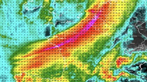Les restes de la tempête Kirk attendus dans la région 