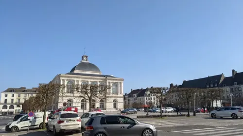 Saint-Omer :  la dernière phase des travaux de la place Foch lancée