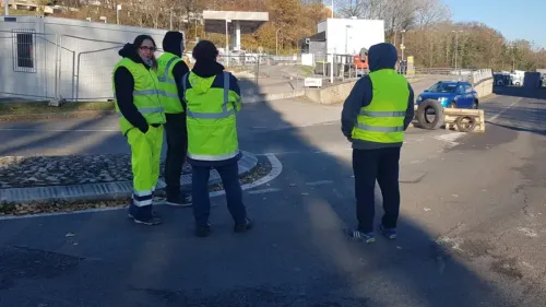 Les Gilets jaunes veulent signer leur retour à Boulogne-sur-Mer 