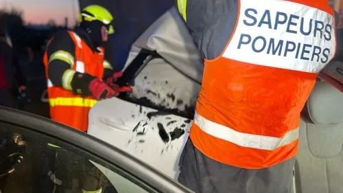 Les pompiers ont secouru quatre victimes