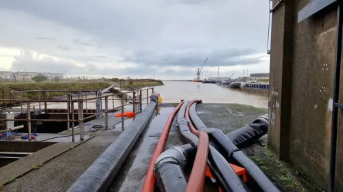 A Mardyck, les deux pompes "Bergeron" sont désormais opérationnelles