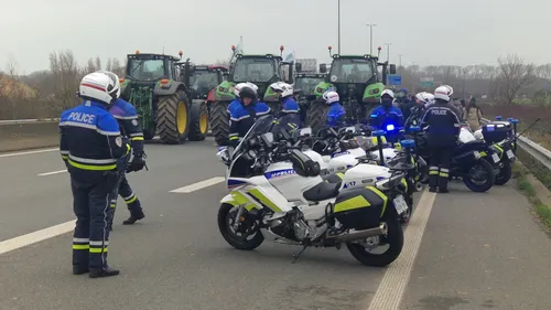 Face à la mobilisation des agriculteurs, l'A25, l'A1 et l'A2 sont...