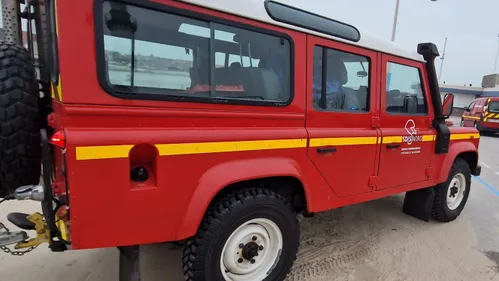 Berck : une personne à l'eau sauvée par les sapeurs-pompiers