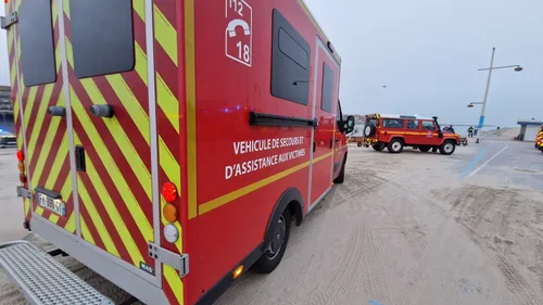 Calais : une victime inconsciente transportée à l'hôpital de Boulogne