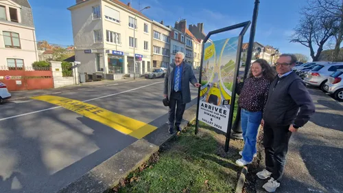 Boulogne: la ligne d'arrivée du Tour de France inaugurée boulevard...