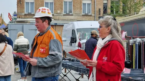 La CGT ArcelorMittal Dunkerque lance son tour des marchés dans la...