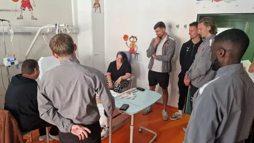 Boulogne : l’équipe de l’USBCO au Centre Hospitalier pour apporter...