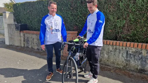 Bourbourg. De Lens à Lyon en vélo pour soutenir les enfants...