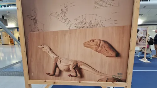 Coquelles : le Varan de Voyage se dévoile déjà au centre commercial...