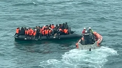 Crise Migratoire :  22 personnes secourues au large de Gravelines.